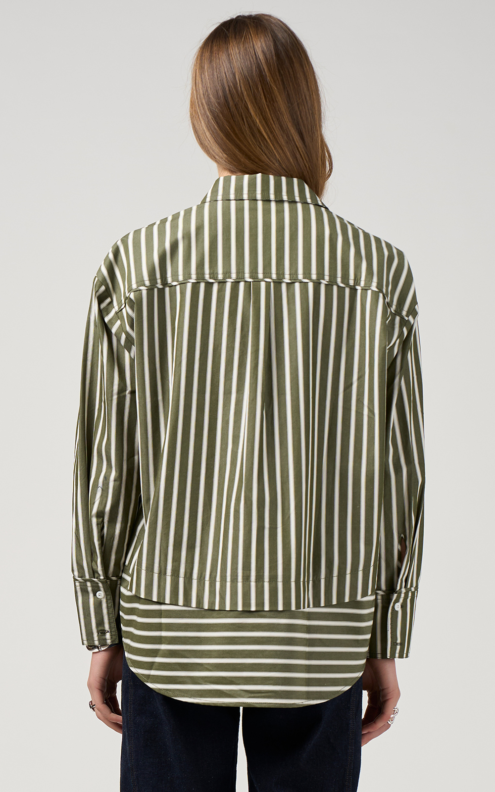 Direction Stripe Shirt product photo.