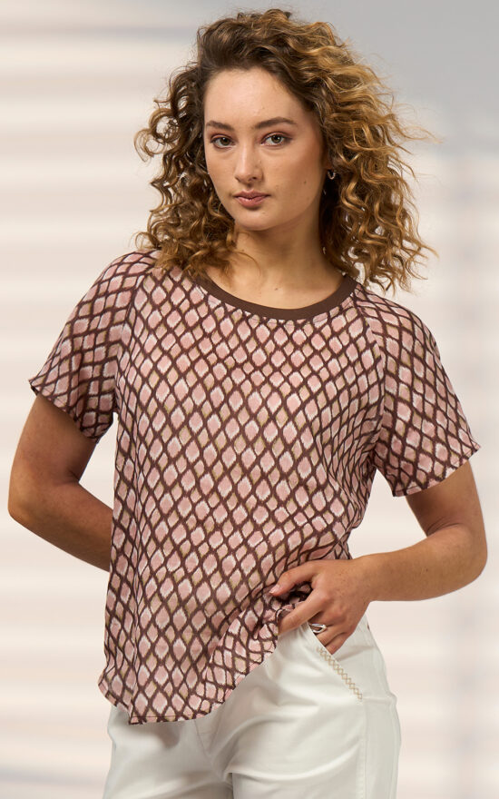 Double Up Tee product photo.