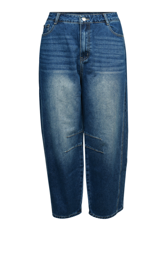 Louis Barrel Jean product photo.