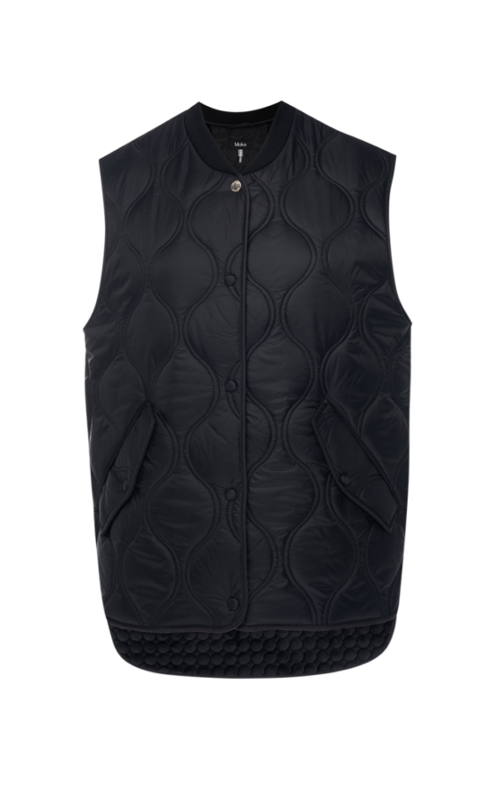 Neve Quilted Vest product photo.