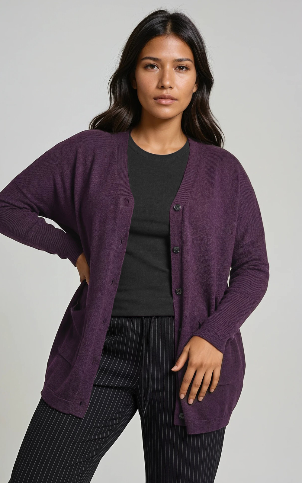 Sweeping Cardi product photo.