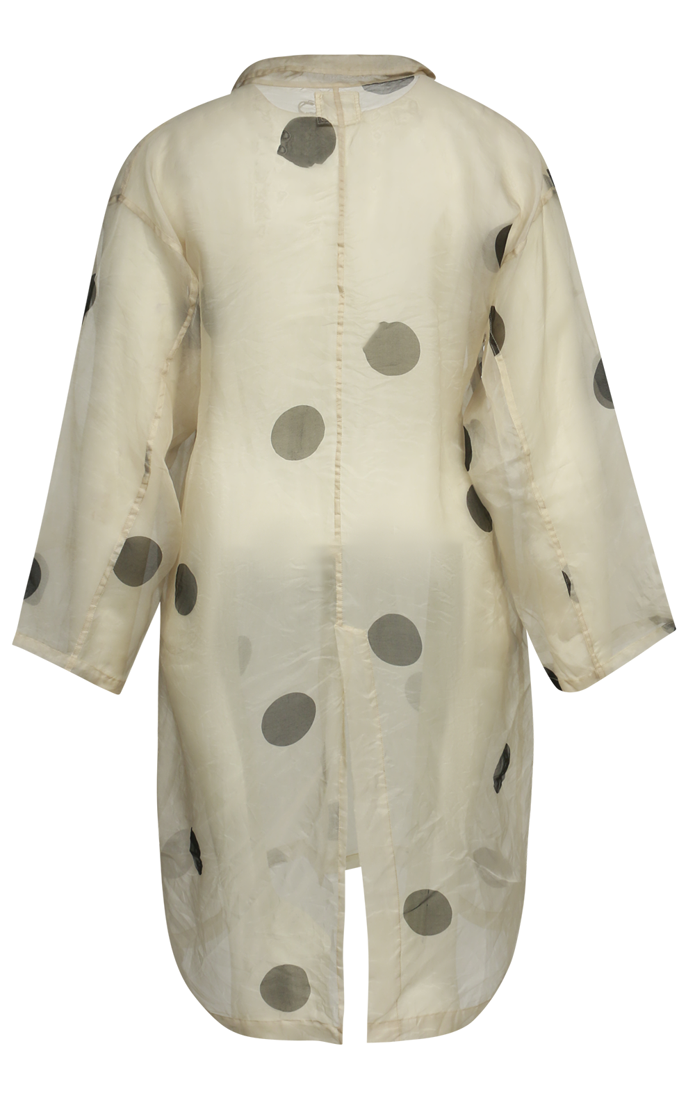 Piaf Coat In Silk Organza product photo.