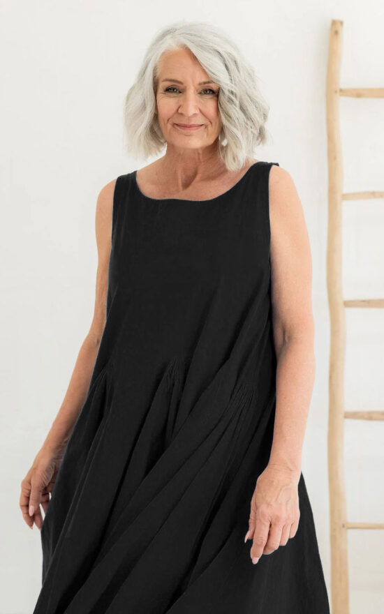 Portland Dress Cotton Poplin product photo.