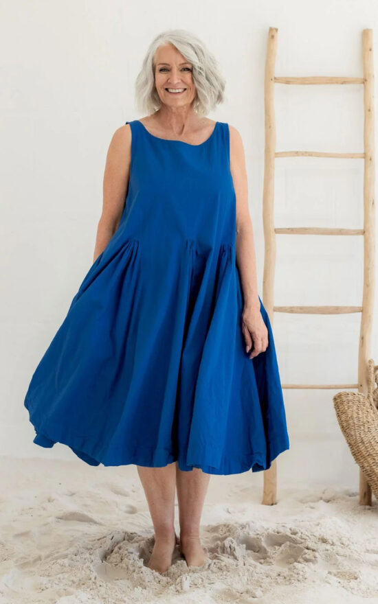 Portland Dress Cotton Poplin product photo.