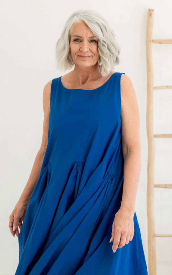 Portland Dress Cotton Poplin product photo.