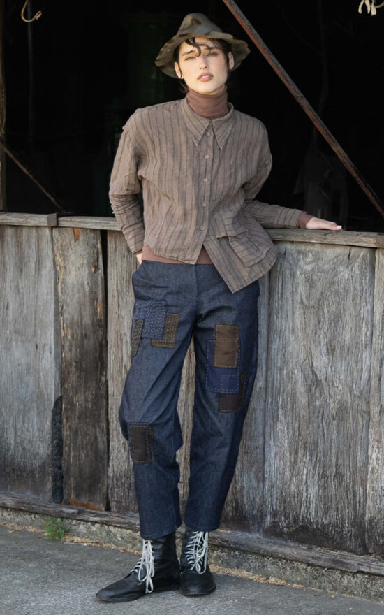 Furu Patch Pants  product photo.