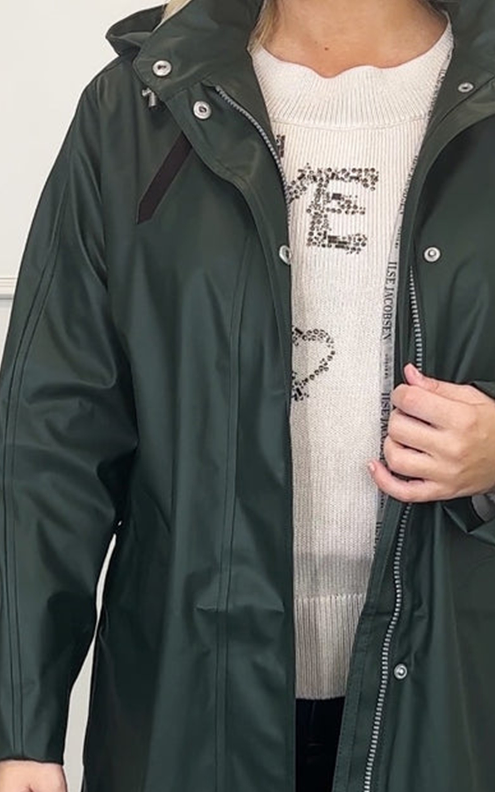Detachable Hooded Coat product photo.