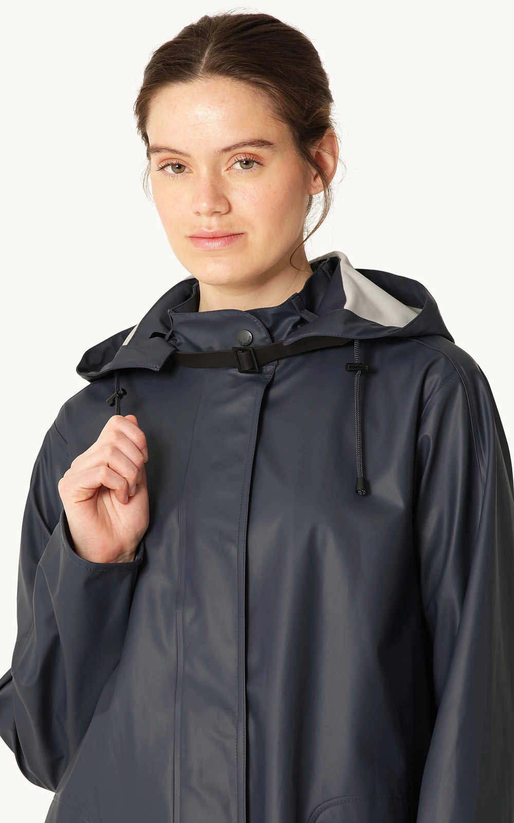 Detachable Hooded Coat  product photo.