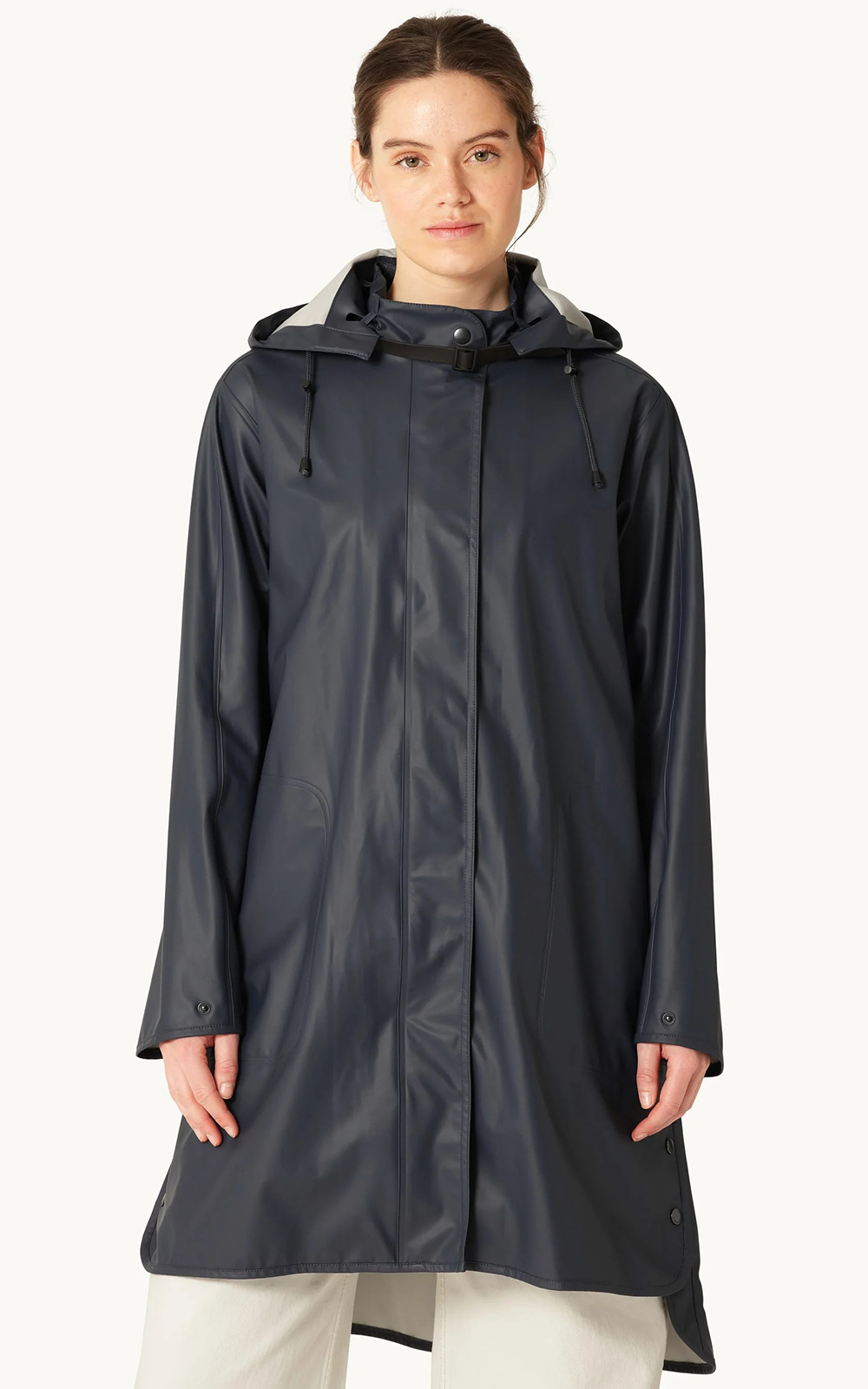 Detachable Hooded Coat  product photo.