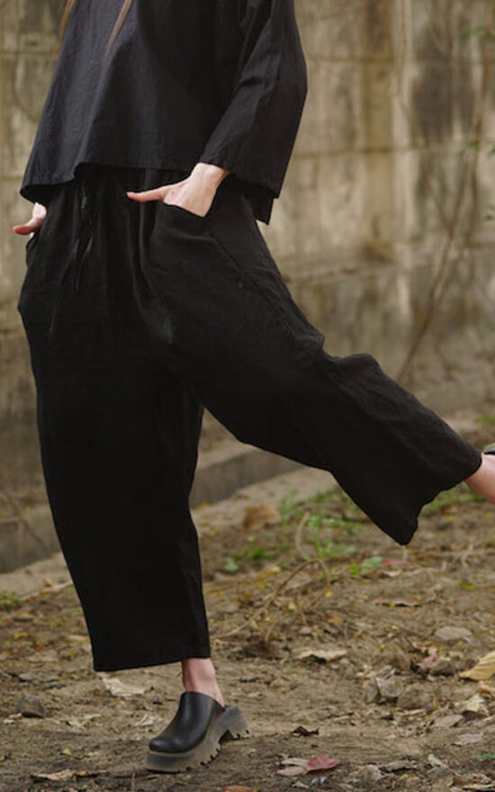 Remy Pant In Cotton Twill  product photo.