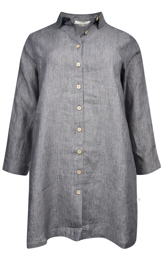 Hataitai Coat Chambray product photo.