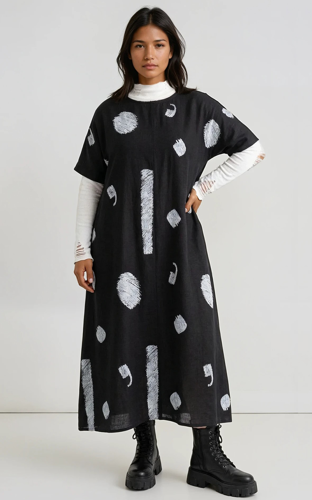 Trapeze Dress product photo.