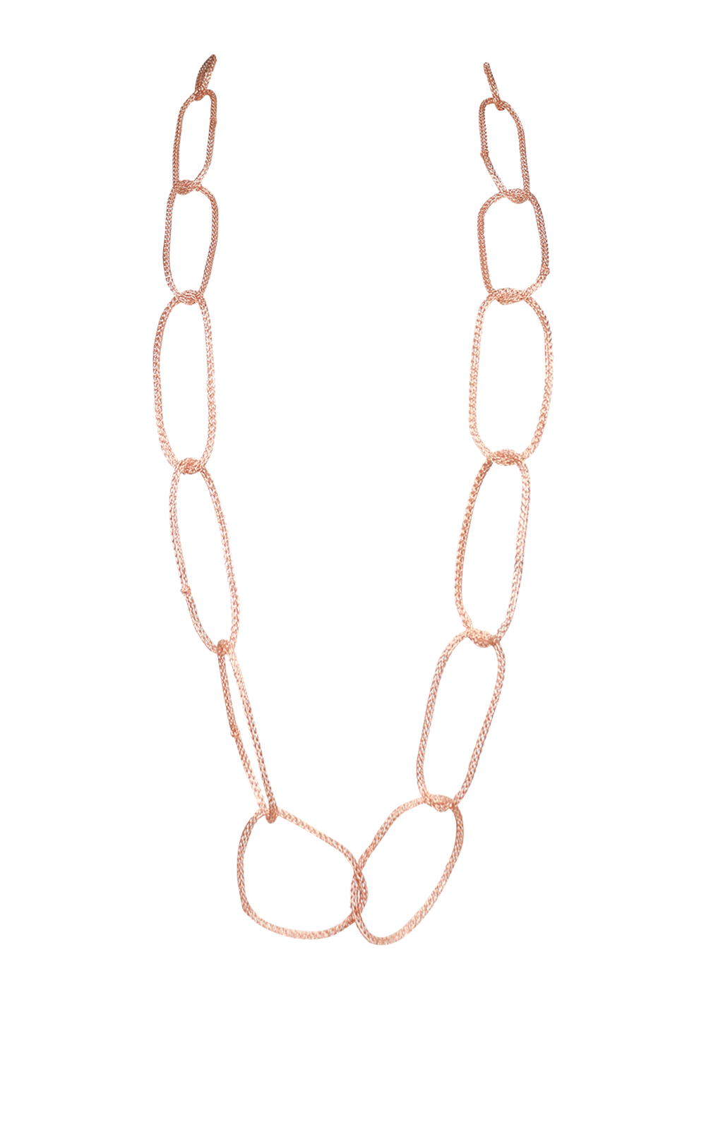Multi Loop Mesh Necklace Zebrano Designer Clothing NZ