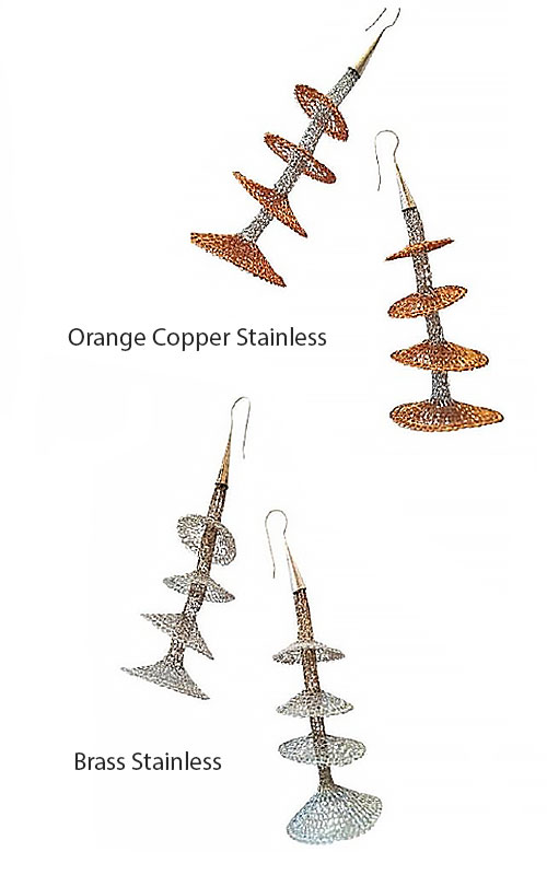 Tree Drop Earring product photo.