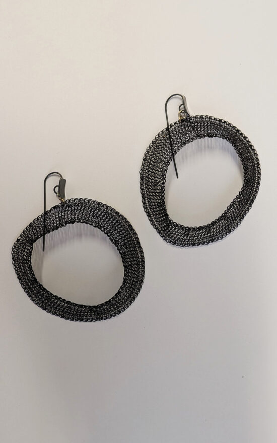 Round Loop Earring product photo.