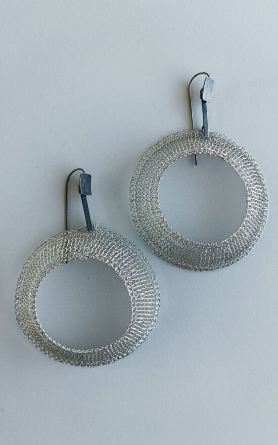 Round Loop Earring product photo.