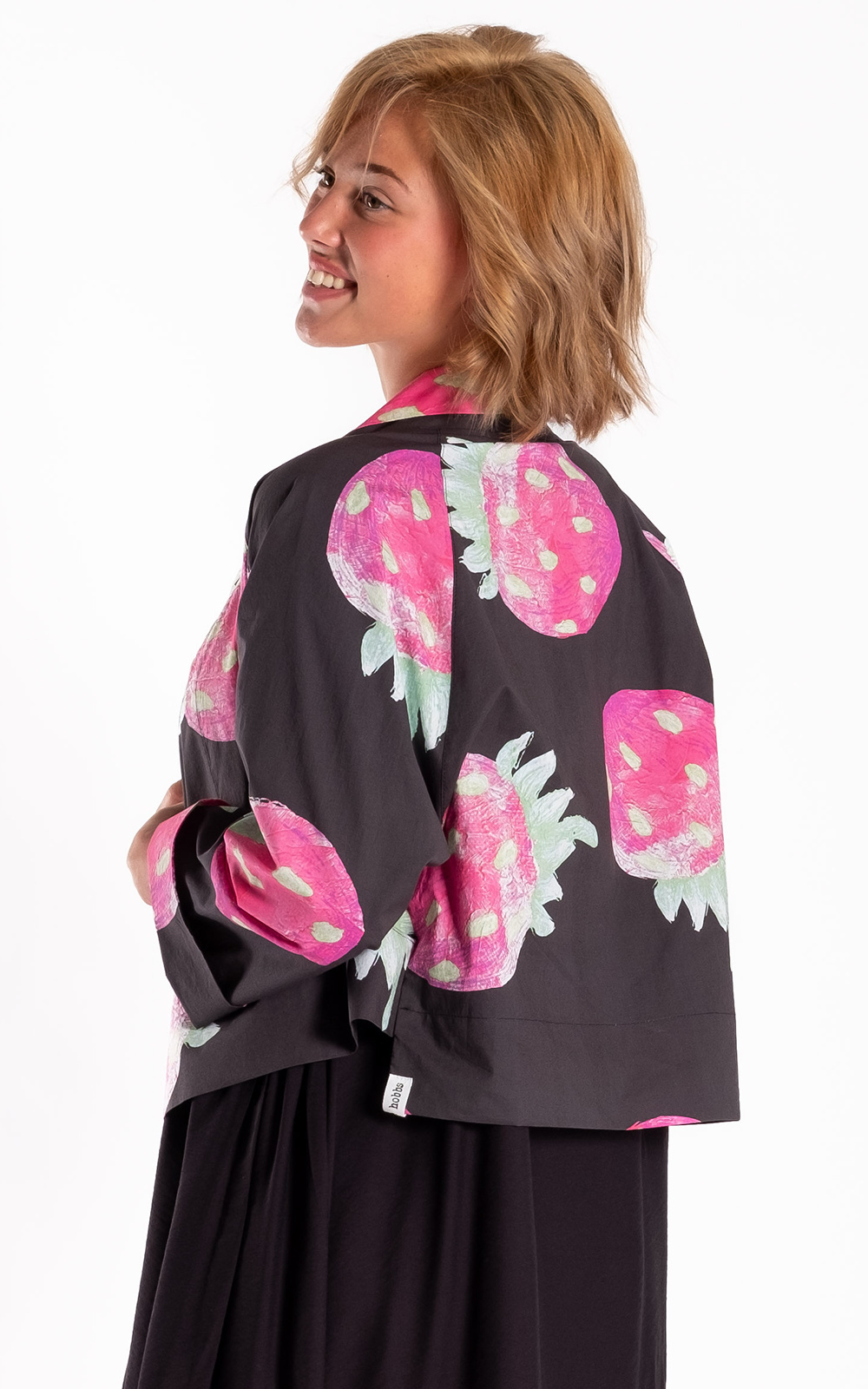 J aded LondonI LOVE REJECTION ゼブラカットソー LOVETOXIC（ラブトキシック）の「ゼブラアップリ短丈半T（T