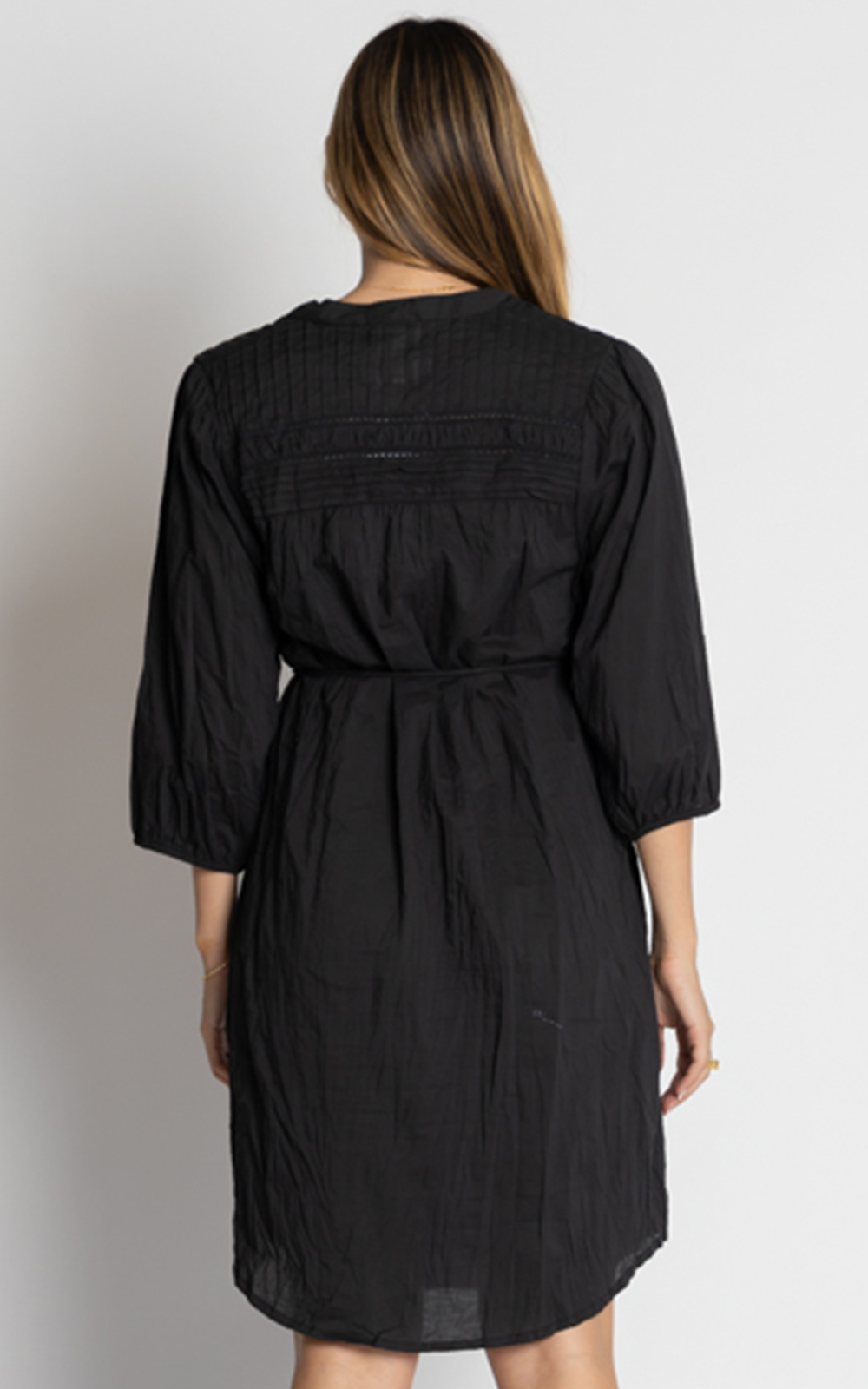 Shayna Button Dress product photo.