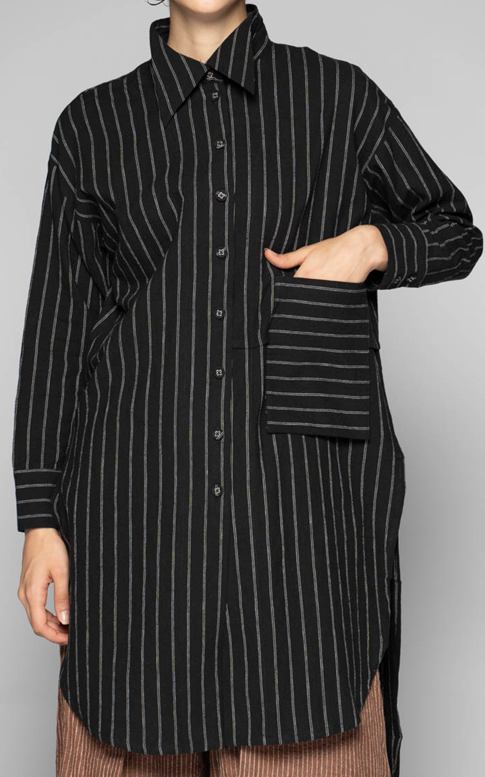 Komichi Long Shirt product photo.