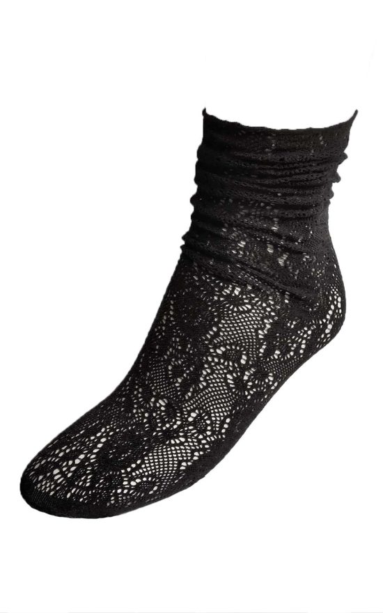 Slouch Lace Sock product photo.