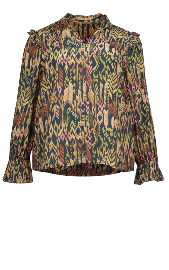Shes A Keeper Blouse product photo.
