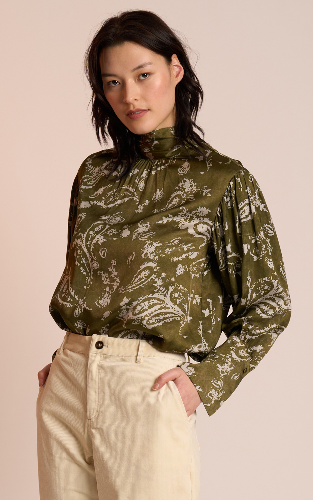 Rhapsody Blouse product photo.