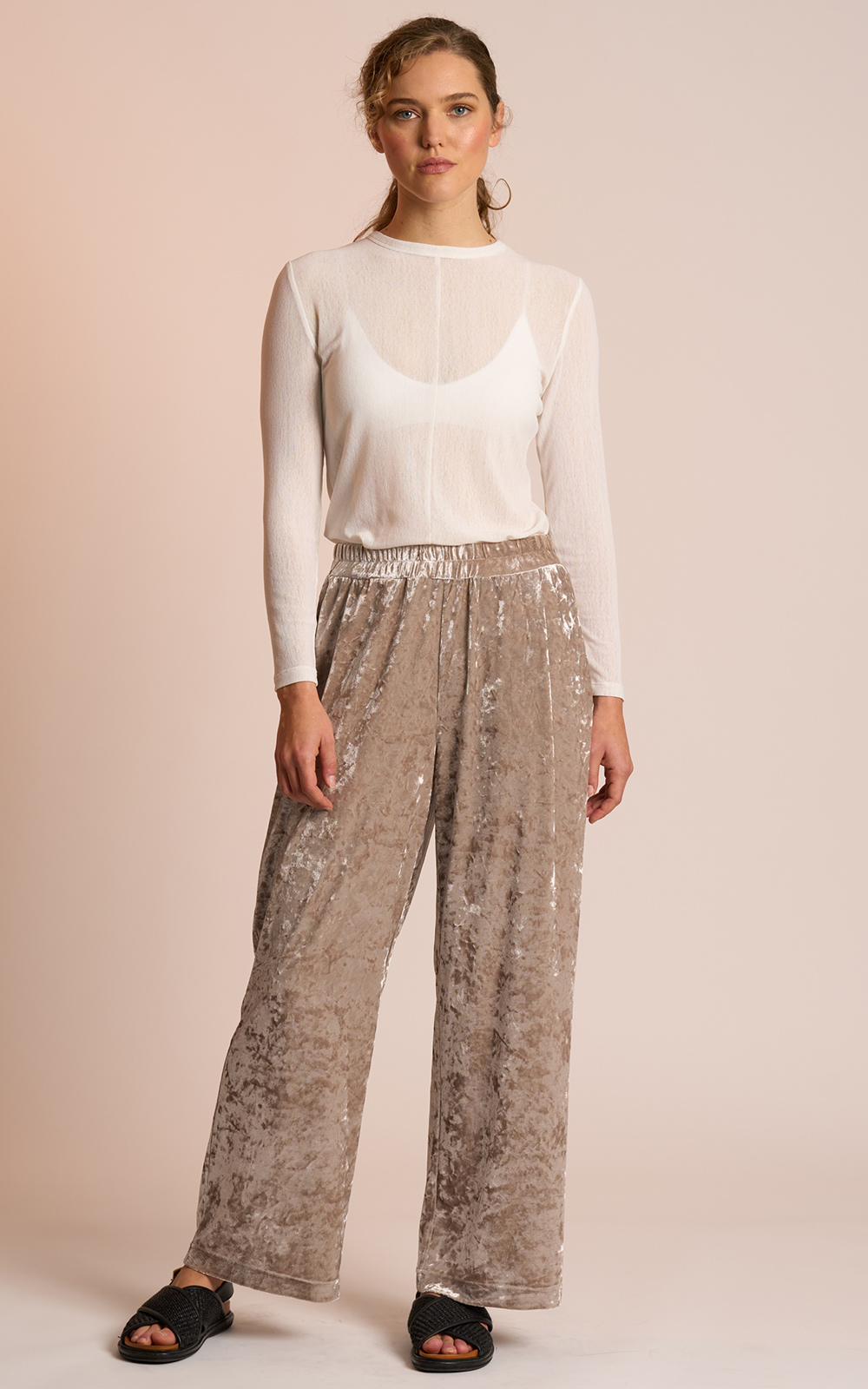 Mesh Encore Top product photo.
