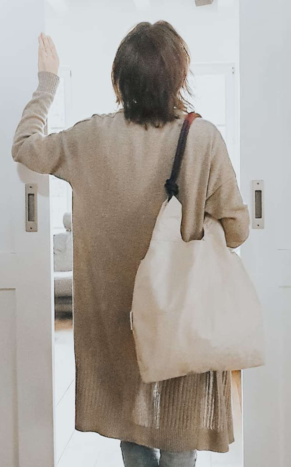 Sea Shopper Bag product photo.