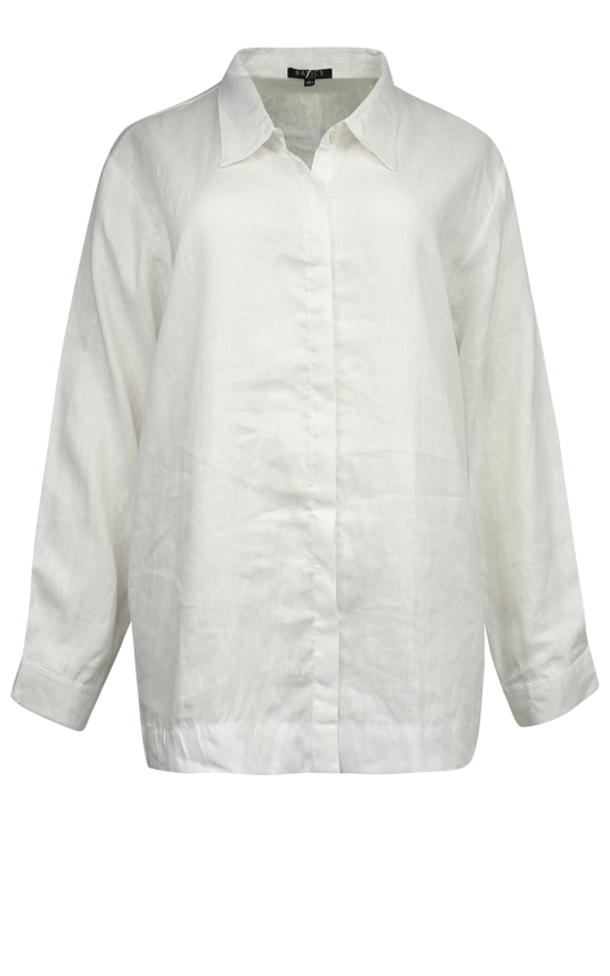 Oversized Boyfriend Shirt product photo.