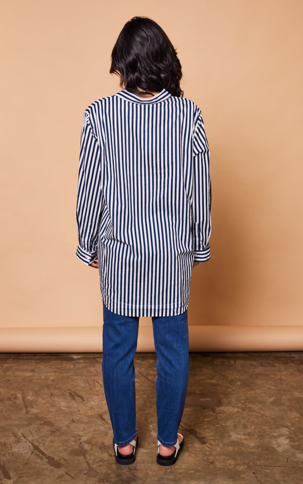 アパルトモン ニリロータン　STRIPE OVERSIZE SHIRT アパルトモン ニリロータン STRIPE OVERSIZE SHIRT - メルカリ