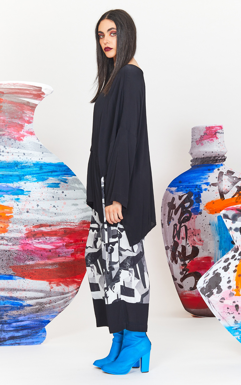 Artform Top Zebrano Designer Clothing NZ