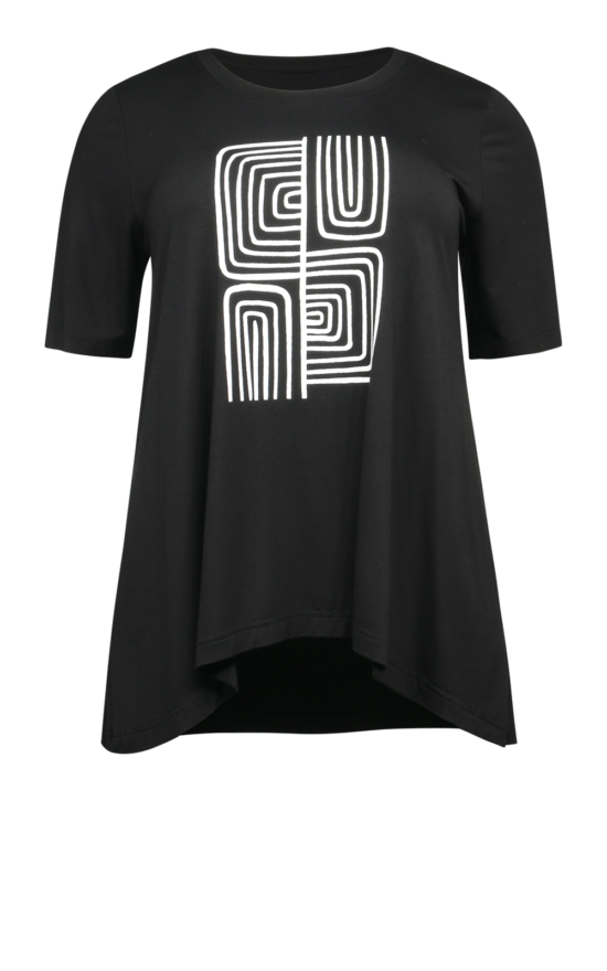 Flare Tee Concept Print product photo.