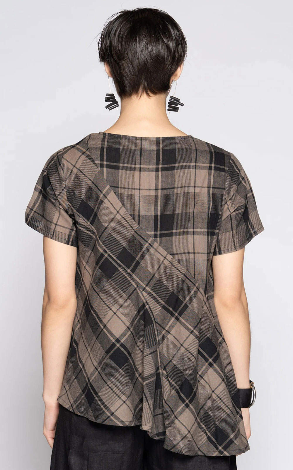 Ayra Top Check product photo.