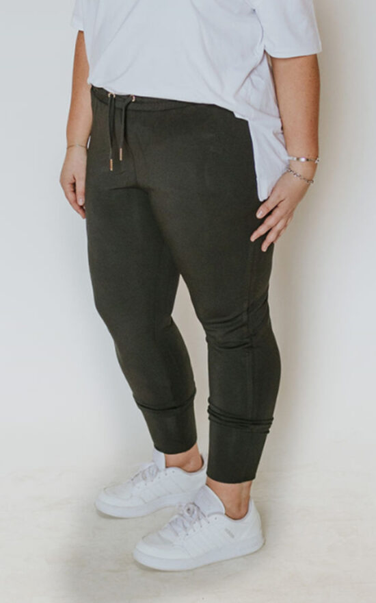 Violet Modal Jogger product photo.