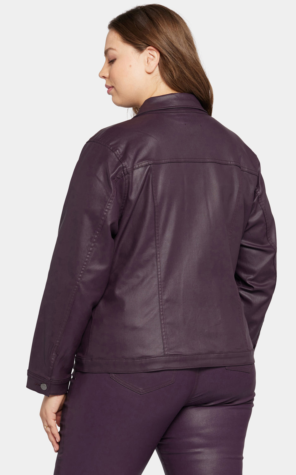 Womens Coated Denim Jacket Zebrano Designer Clothing NZ
