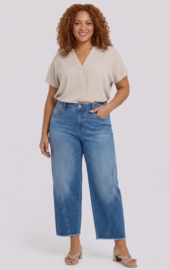 Womens Alyssa Hi-rise Jean product photo.