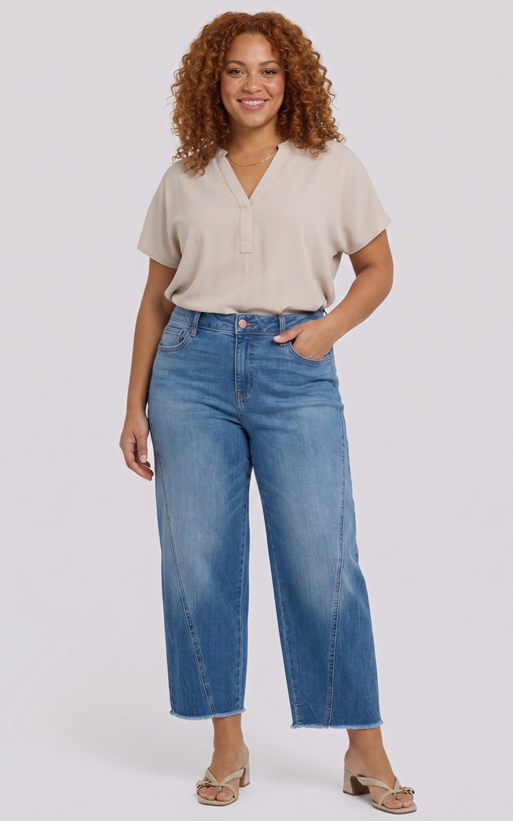 Womens Alyssa Hi-rise Jean product photo.