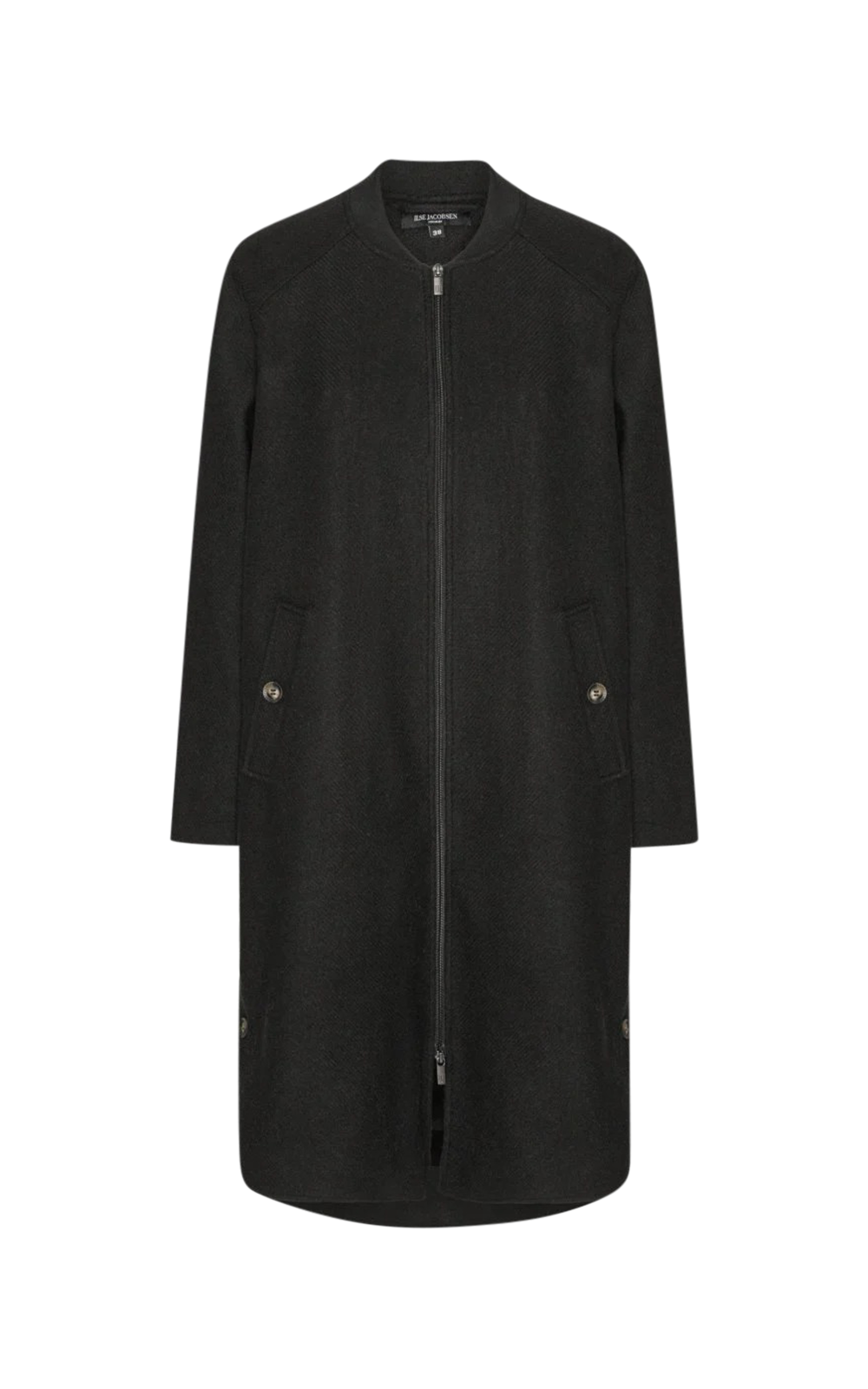 A Line Wool Coat product photo.