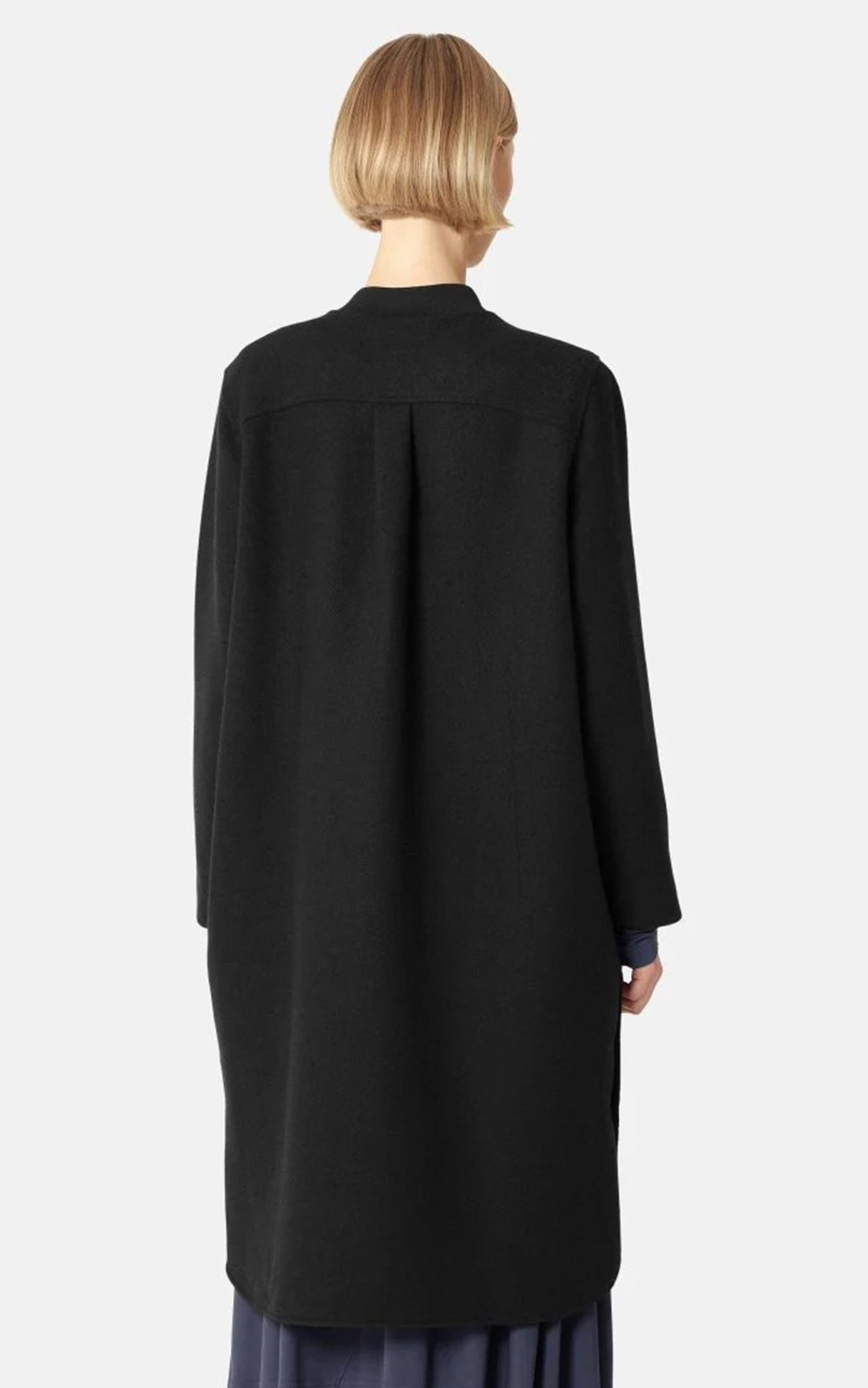 A Line Wool Coat product photo.