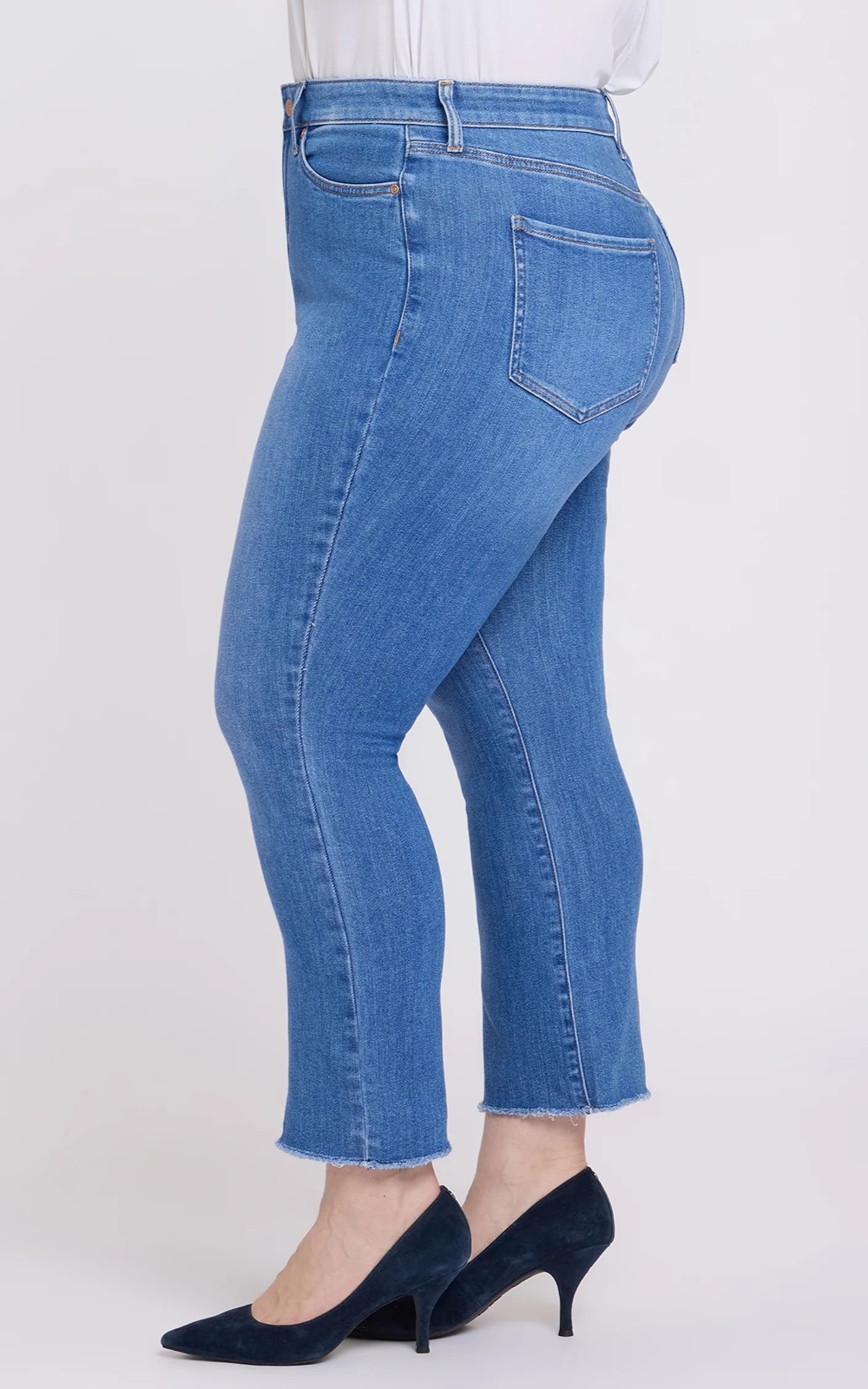 Womens Billie Mini Boot Ankle Hi-rise Jean product photo.