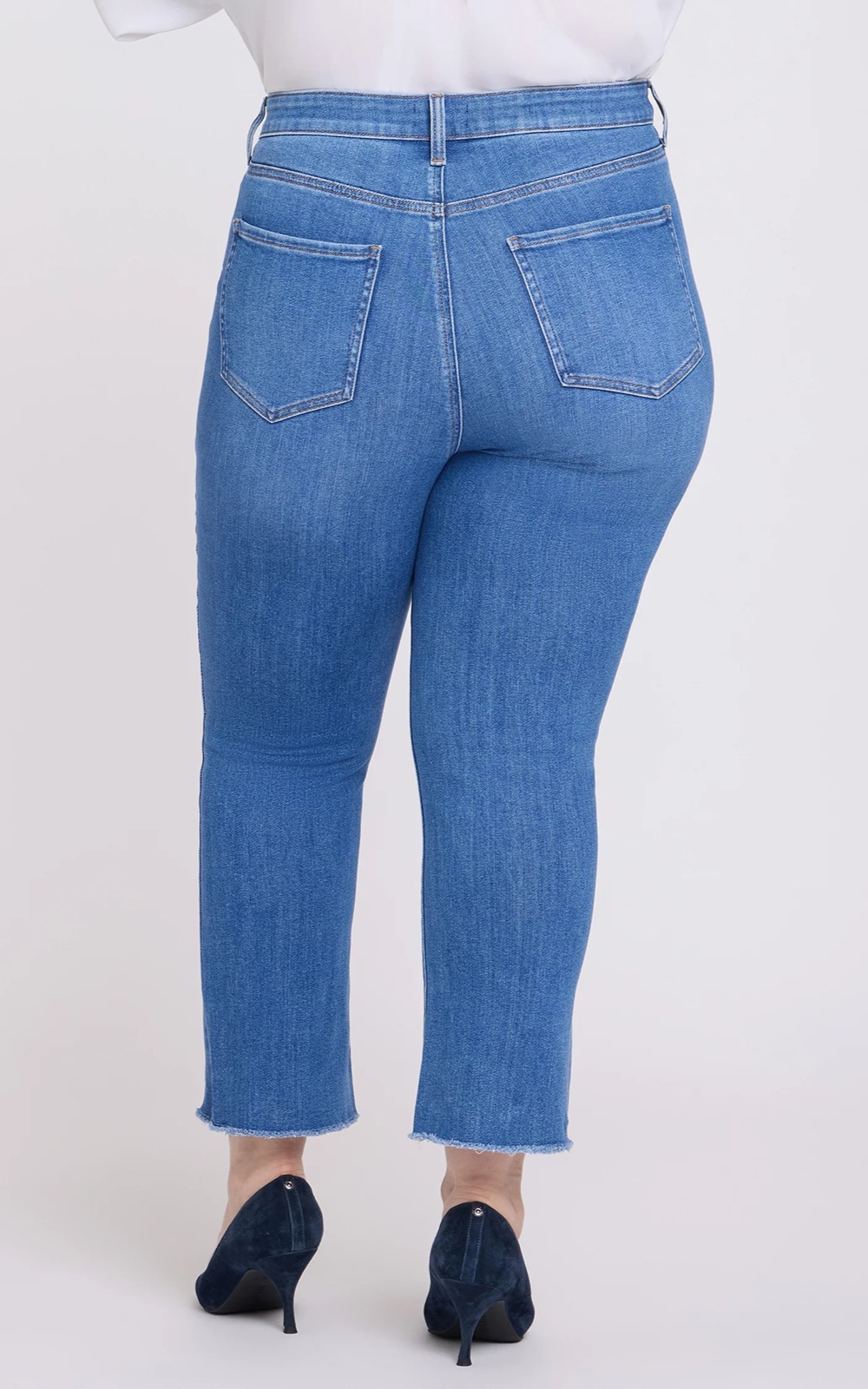 Womens Billie Mini Boot Ankle Hi-rise Jean product photo.