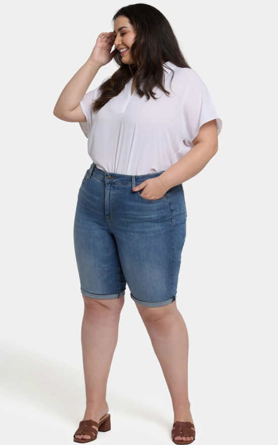 Womens Briella Short Roll Cuff product photo.