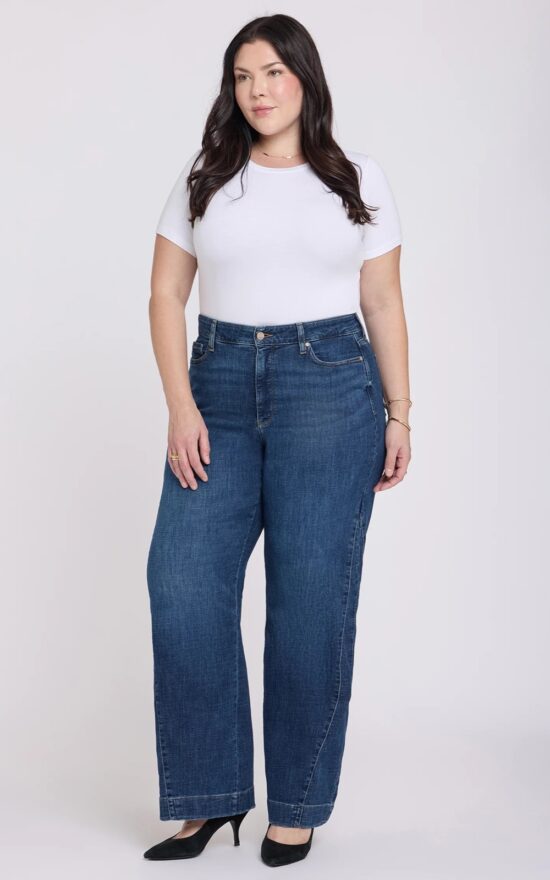 Womens Godet Teresa Wide Leg product photo.