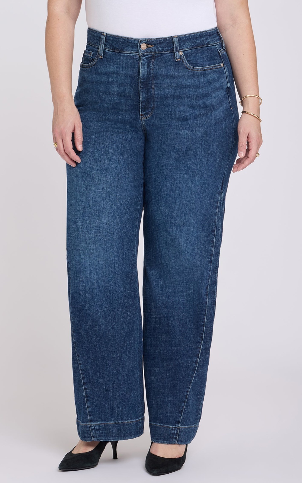 Womens Godet Teresa Wide Leg product photo.