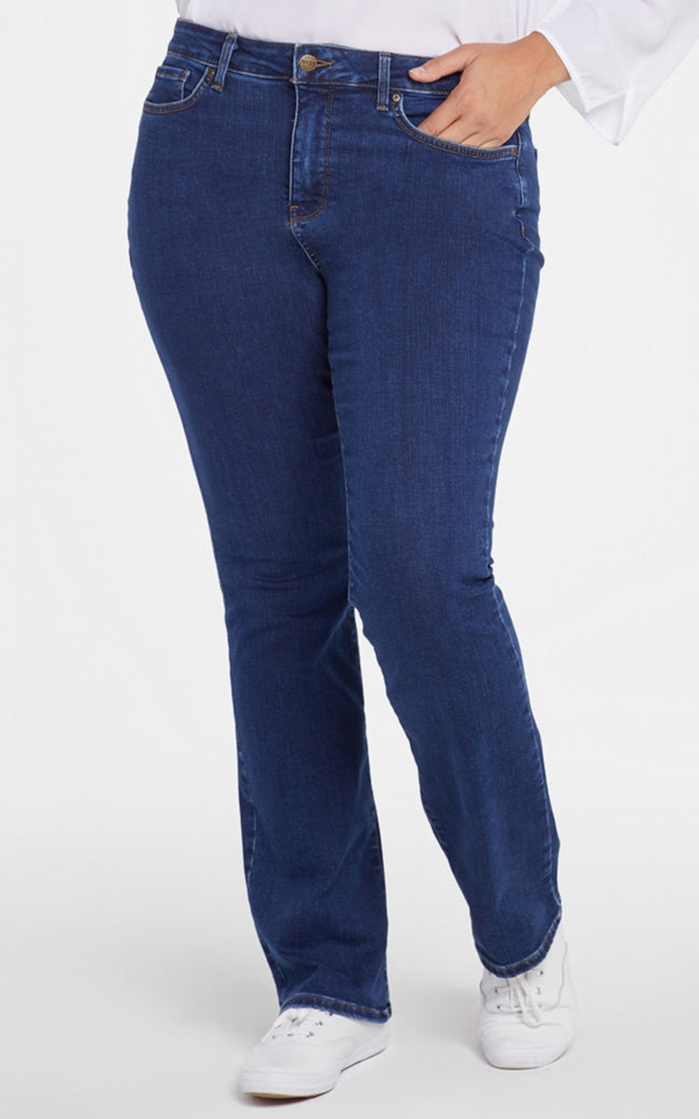 3/4 Wide Leg Denim Jean – Zebrano | Designer Clothing NZ