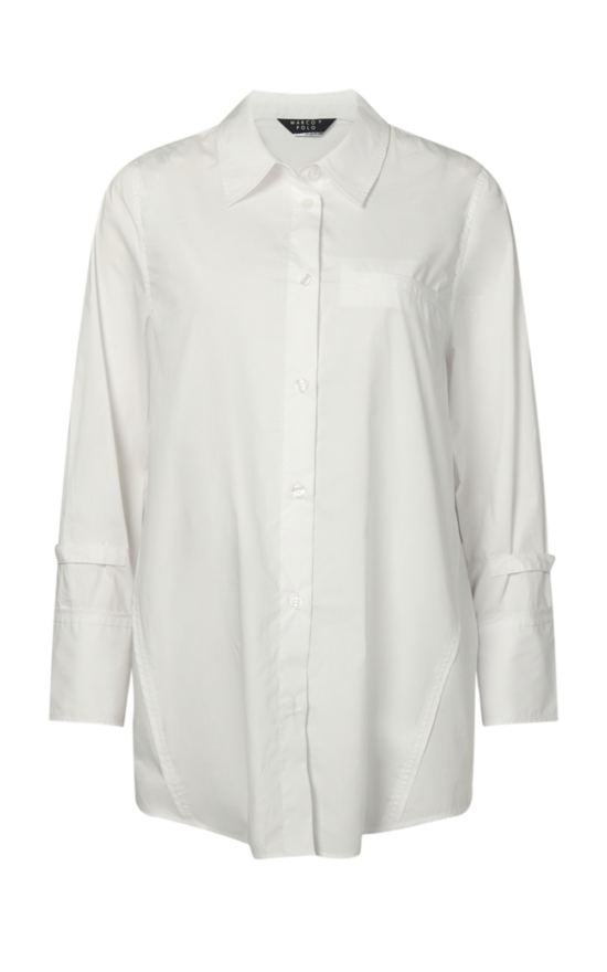 Essential Poplin Shirt product photo.