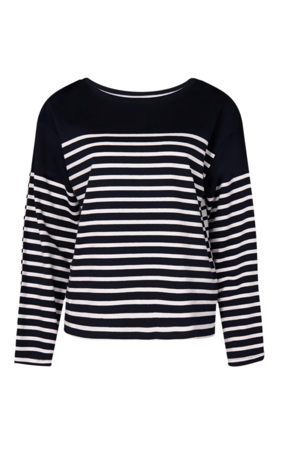 Two Way Stripe Sweat product photo.