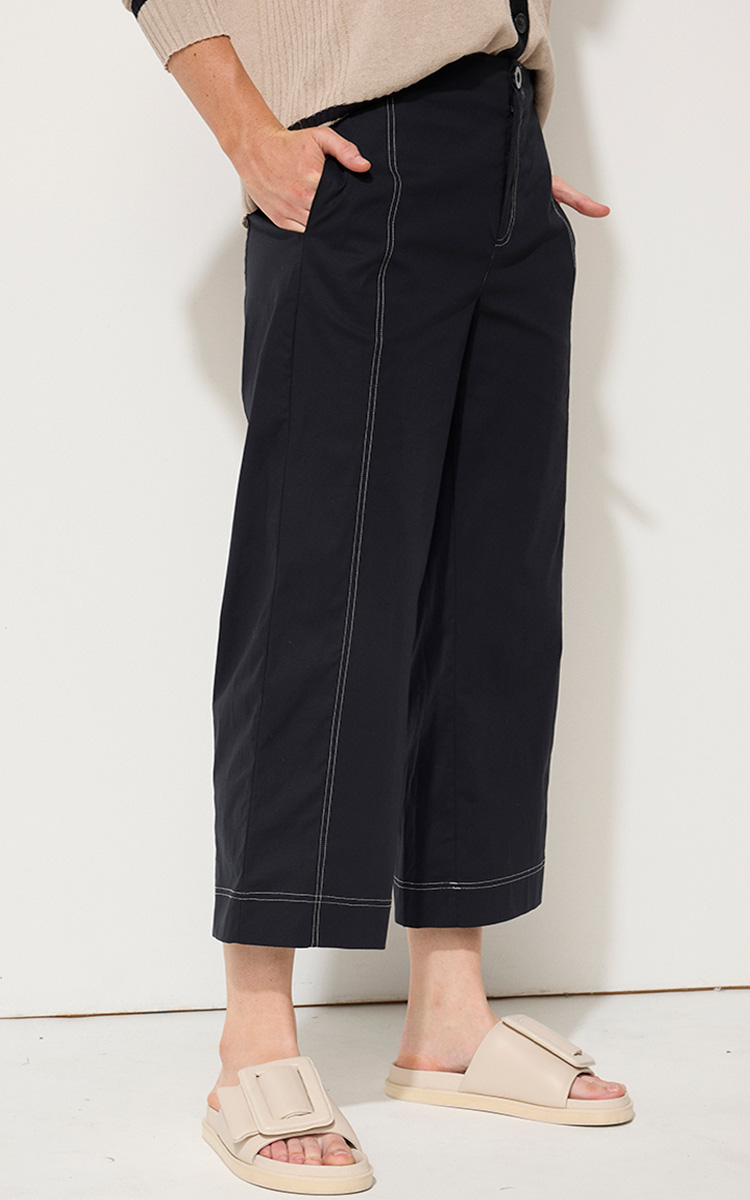 Essential Wide-Leg Pants