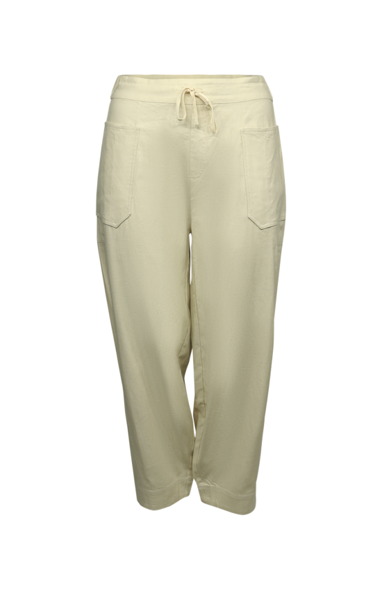 Comfort Linen Cargo Pant product photo.