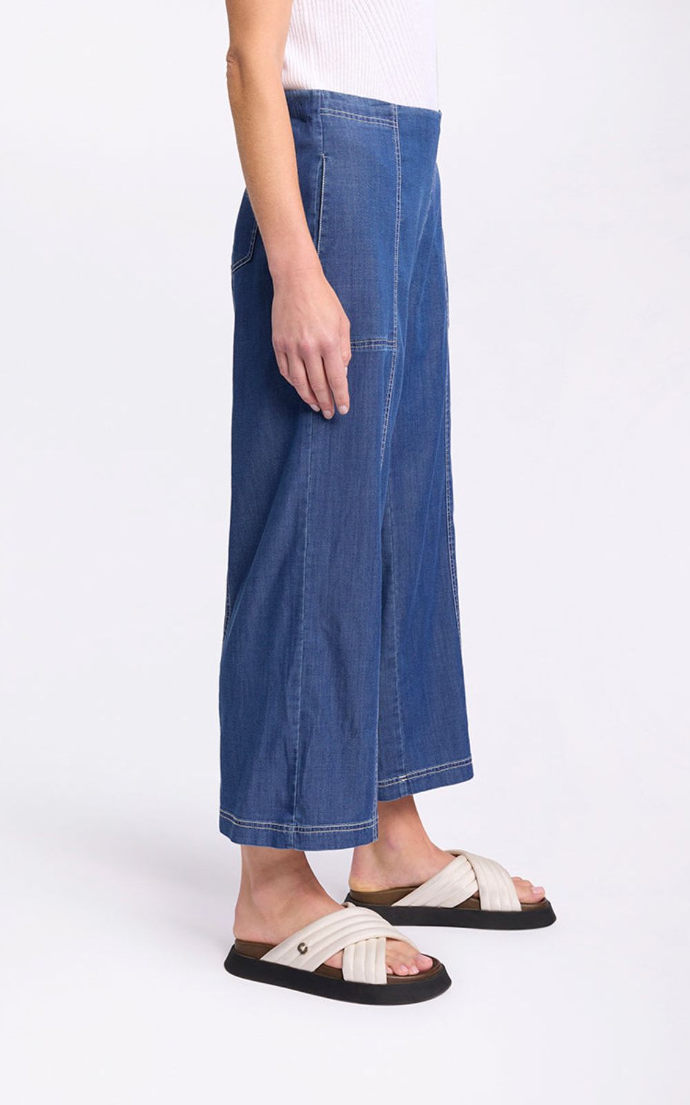【MODERNIF】Plan Semi Wide Denim Pants B25SAQL001_MLT000_1_6d42c323-